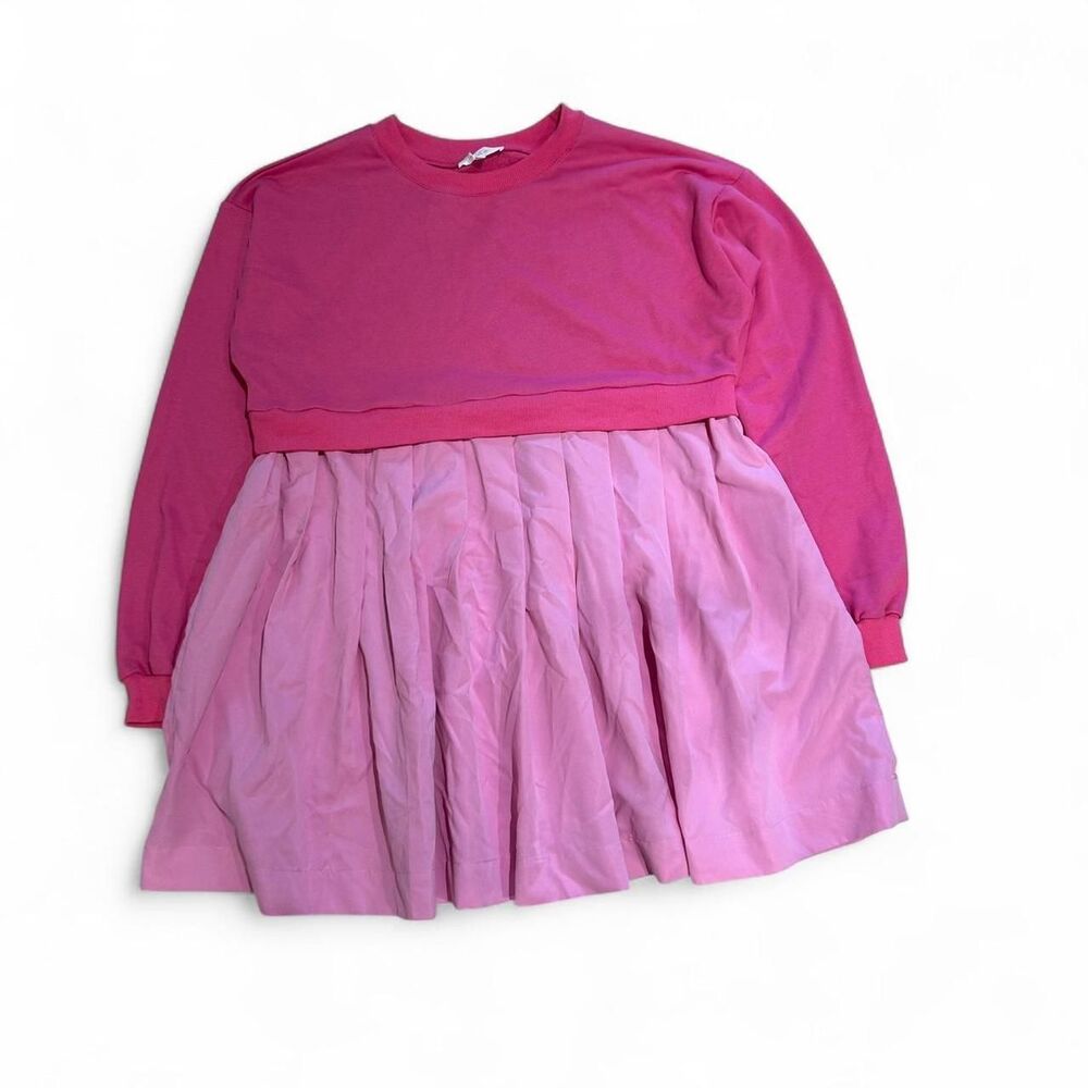 Kawaii Pink Sweater and Skirt Dress - Picture 3 of 7